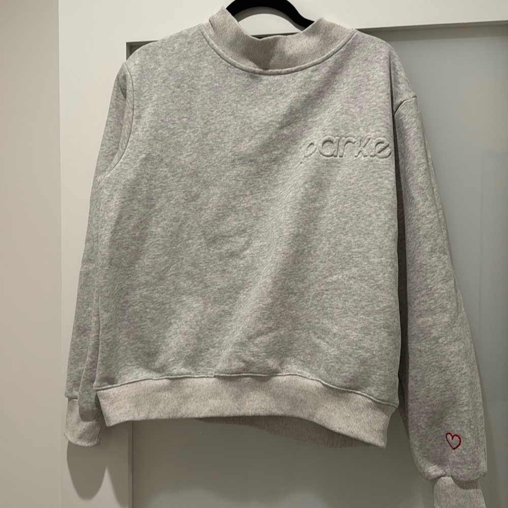 Parke Grey Valentine’s Day Mockneck S/M